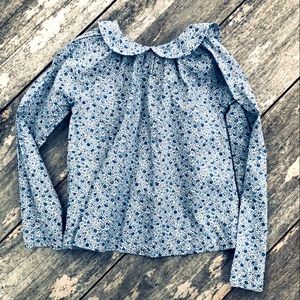 Olivier London girls button top. Size 5/6